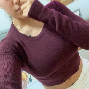 Cropped sweater